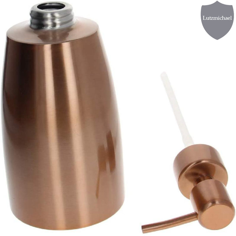 Latitude Run® Stainless Steel Pump Bottle, Empty Refillable Container